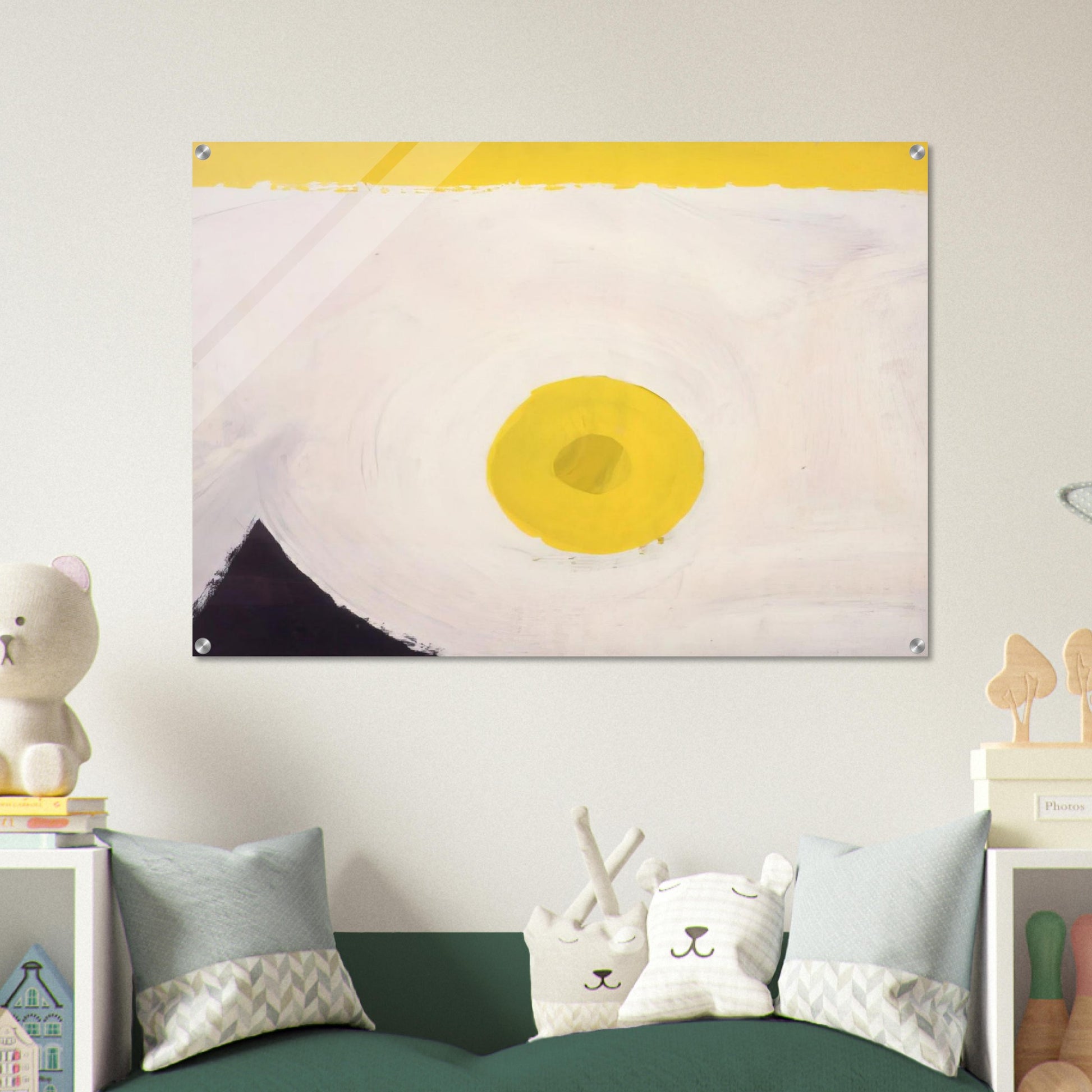 Untitled  F 60-1  - Al Held Acrylic Print - 70x100 cm / 28x40″ inches