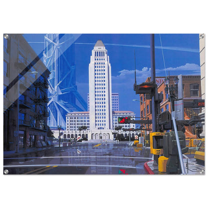Syd Mead - Syd Mead Acrylic Print - 70x100 cm / 28x40″ inches