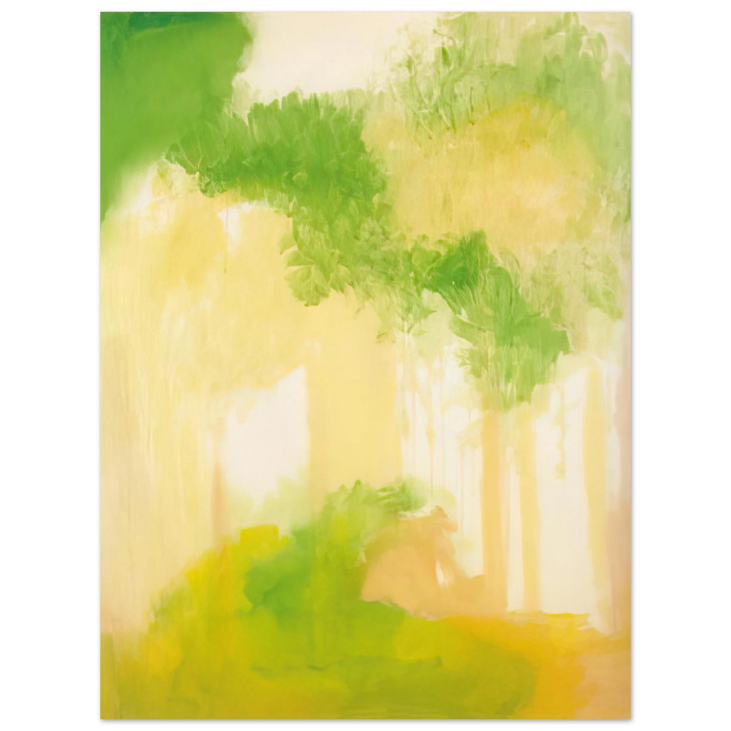 Esteban Vicente - UNTITLED 2000  75x100 cm / 30x40inches Fine Art Poster