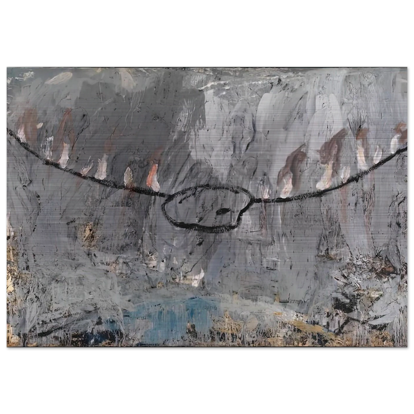 PALETTE 1981 - Anselm Kiefer Brushed Aluminum Print - 70x100 cm / 28x40 inches | Anselm Kiefer Aluminum Print | Anselm Kiefer Prints