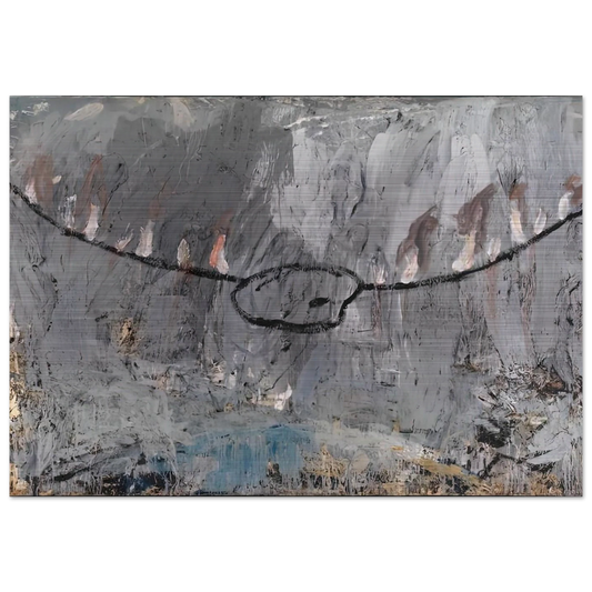 PALETTE 1981 - Anselm Kiefer Brushed Aluminum Print - 70x100 cm / 28x40 inches | Anselm Kiefer Aluminum Print | Anselm Kiefer Prints
