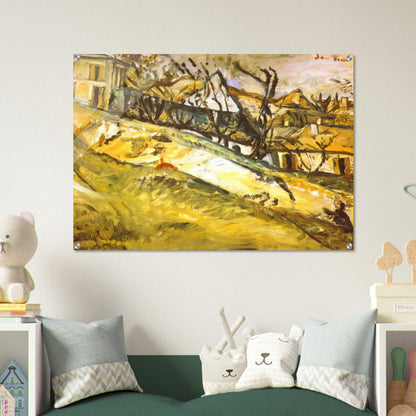 LANDSCAPE 1 - Chaim Soutine Acrylic Print - 70x100 cm / 28x40″ inches
