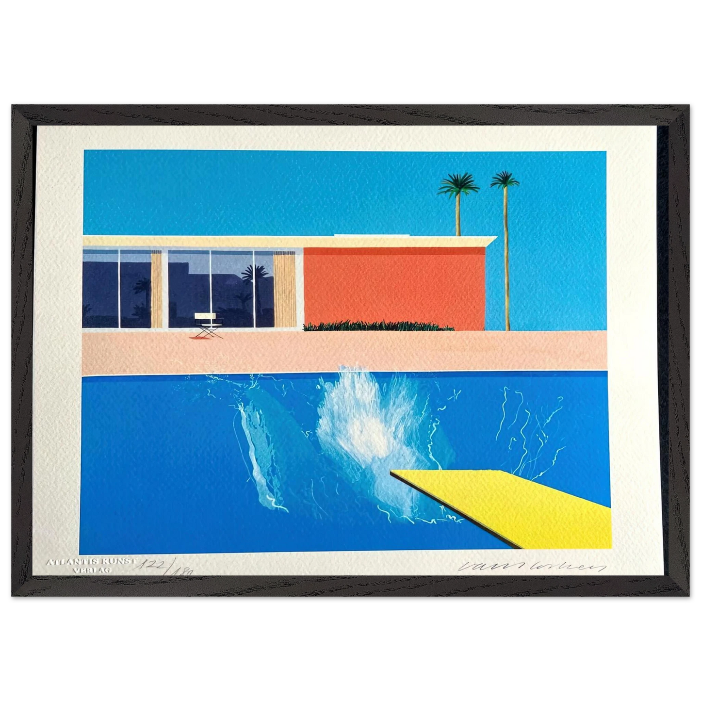 David Hockney - David Hockney Wall art - 60x80 cm / 24x32 inches - Fine Art Poster-canvas - -