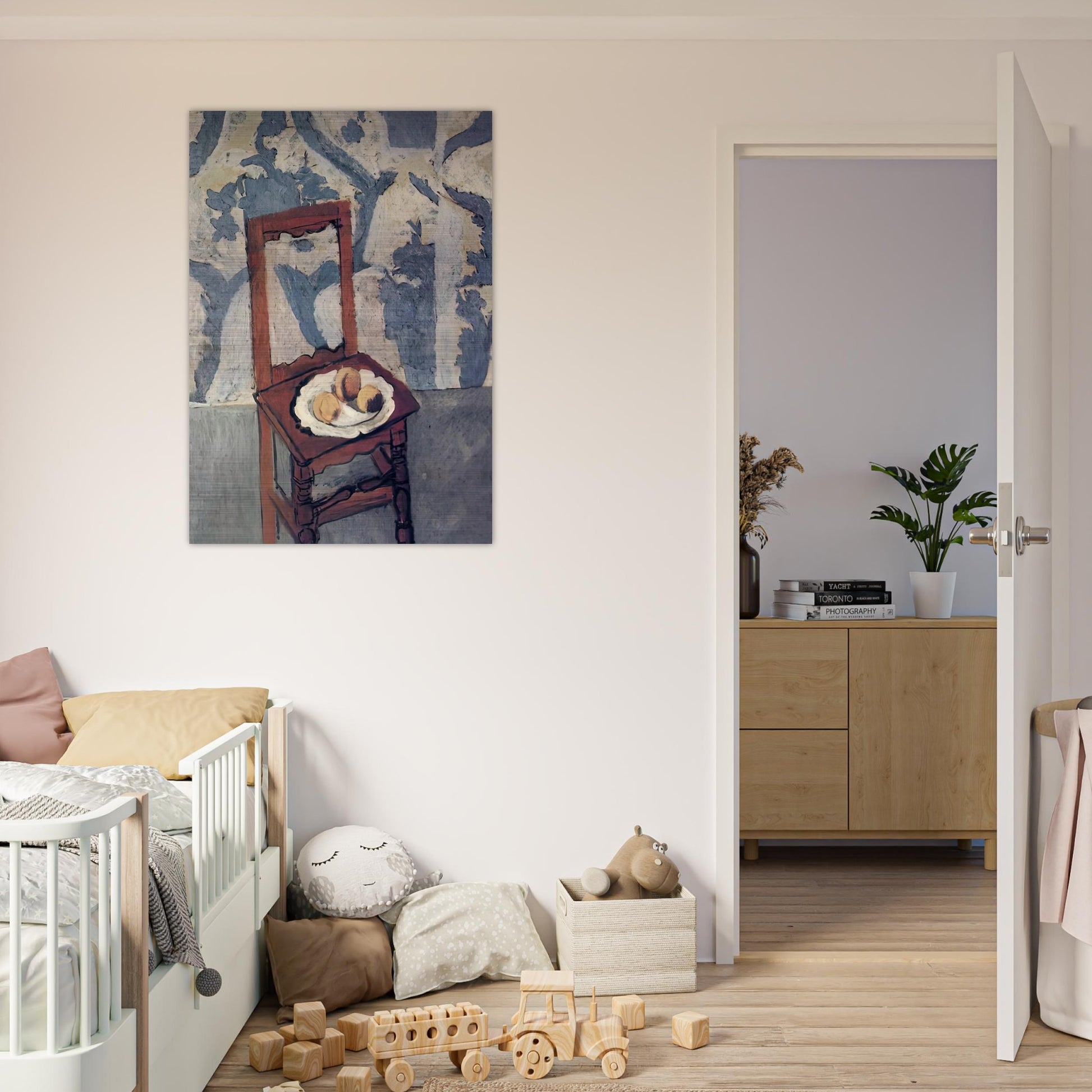 THE LORRAIN CHAIR - Henri Matisse Brushed Aluminum Print - 70x100 cm / 28x40 inches | Henri Matisse Aluminum Print | Henri Matisse Prints