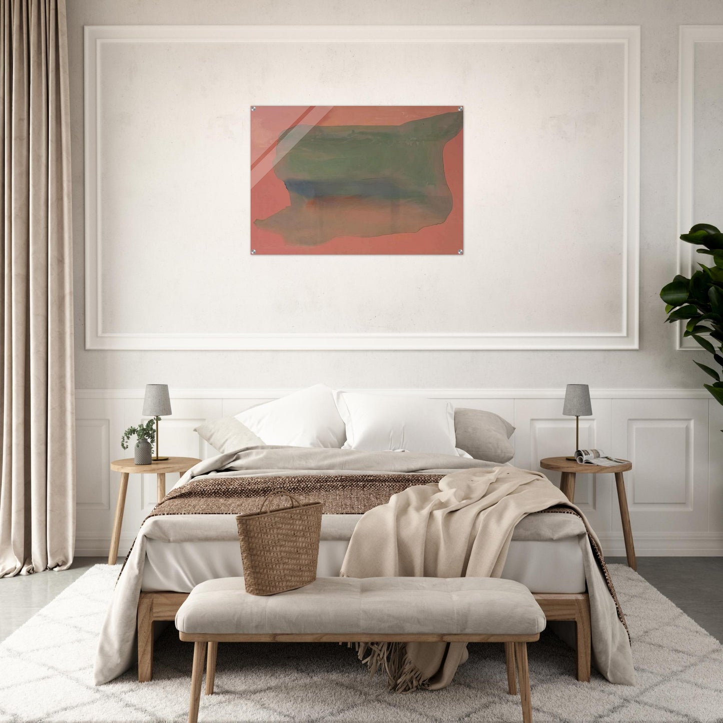 Yearning - 1973 - Helen Frankenthaler Acrylic Print - 70x100 cm / 28x40″ inches