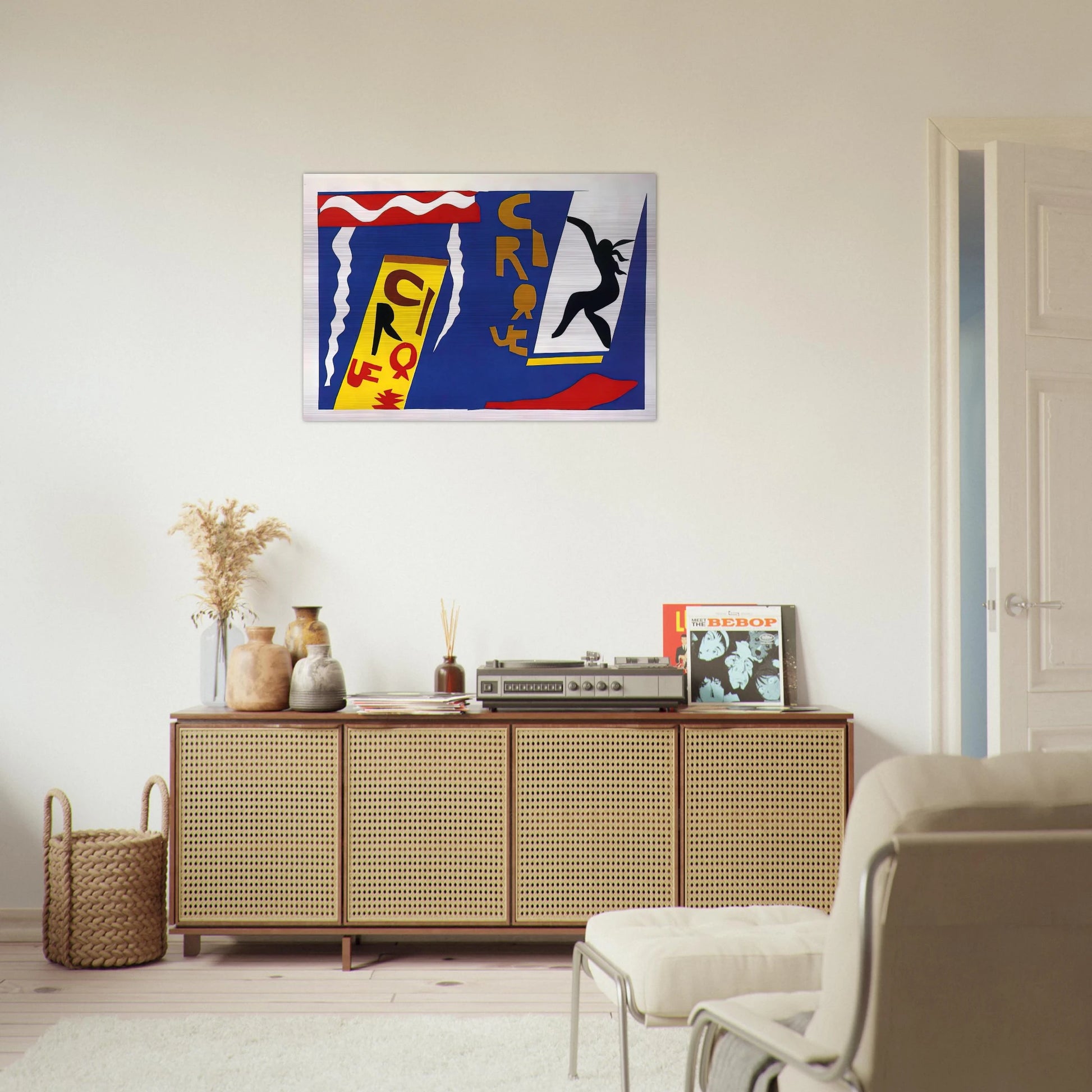 THE CIRCUS 1947 - Henri Matisse Brushed Aluminum Print - 70x100 cm / 28x40 inches | Henri Matisse Aluminum Print | Henri Matisse Prints