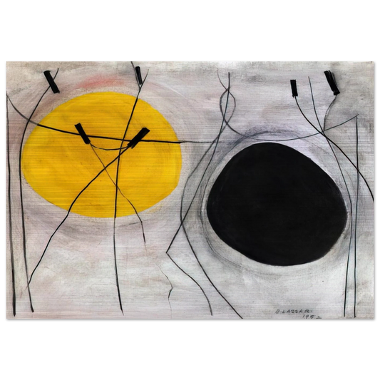 Senza titolo - 1952 - Bice Lazzari Brushed Aluminum Print - 70x100 cm / 28x40 inches | Bice Lazzari Aluminum Print | Bice Lazzari Prints