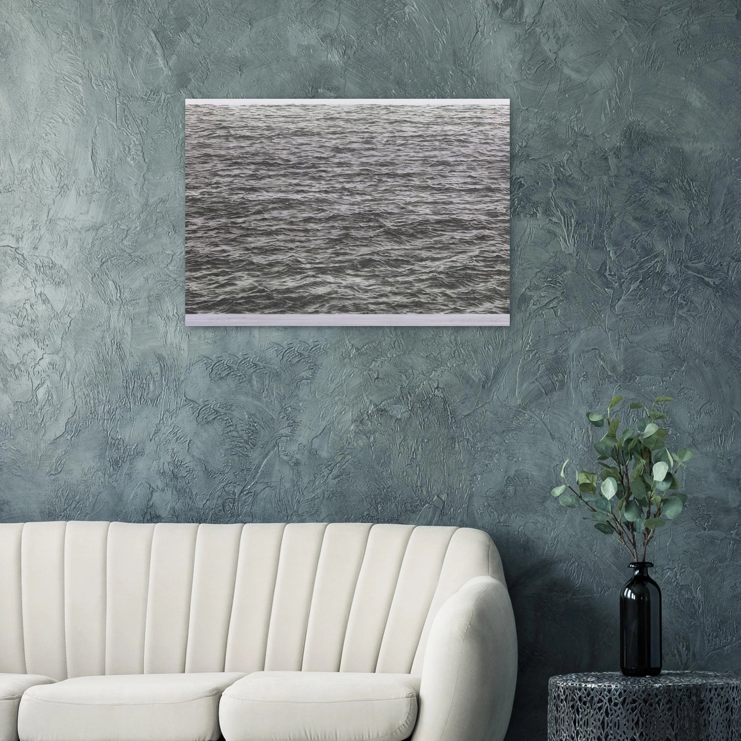 OCEAN 1975 - Vija Celmins Brushed Aluminum Print - 70x100 cm / 28x40 inches | Vija Celmins Aluminum Print | Vija Celmins Prints