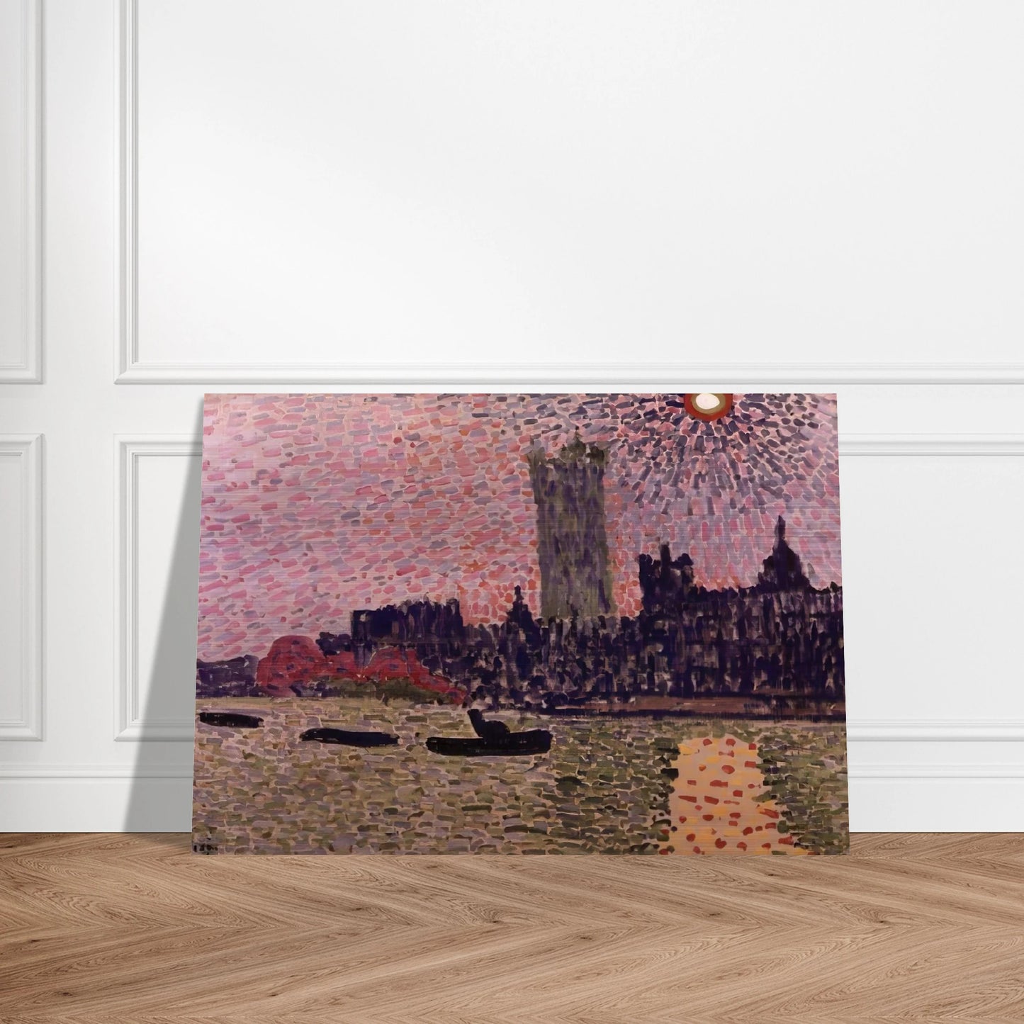 WESTMINSTER 1905 - Andre Derain Brushed Aluminum Print - 70x100 cm / 28x40 inches | Andre Derain Aluminum Print | Andre Derain Prints
