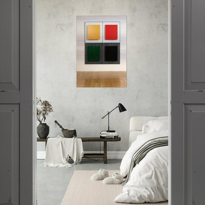 MARICHE 2 1997 - Jesus Rafael Soto Brushed Aluminum Print - 70x100 cm / 28x40 inches | Jesus Rafael Soto Aluminum Print | Jesus Rafael Soto Prints
