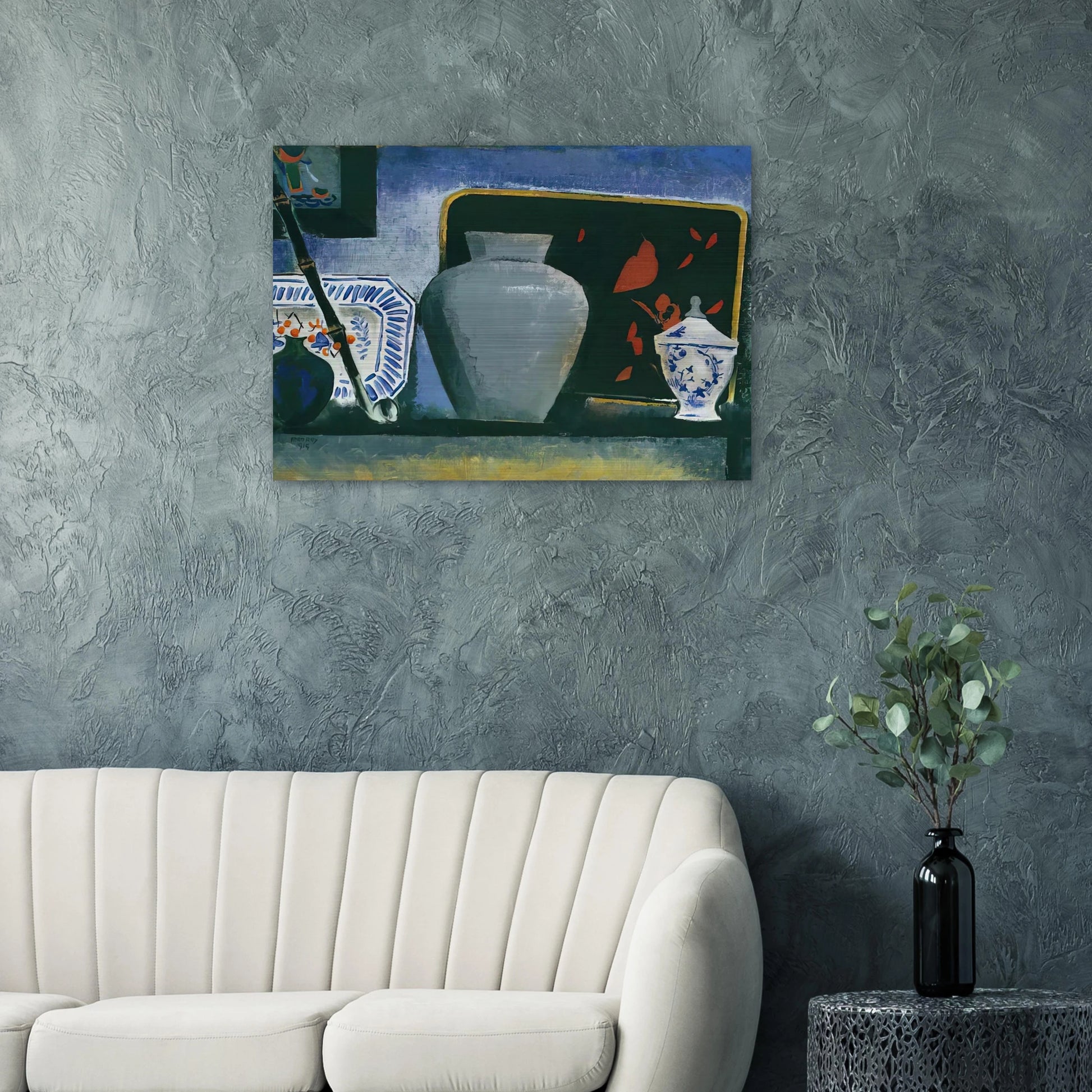 THE BLACK TRAY - Man Ray Brushed Aluminum Print - 70x100 cm / 28x40 inches | Man Ray Aluminum Print | Man Ray Prints