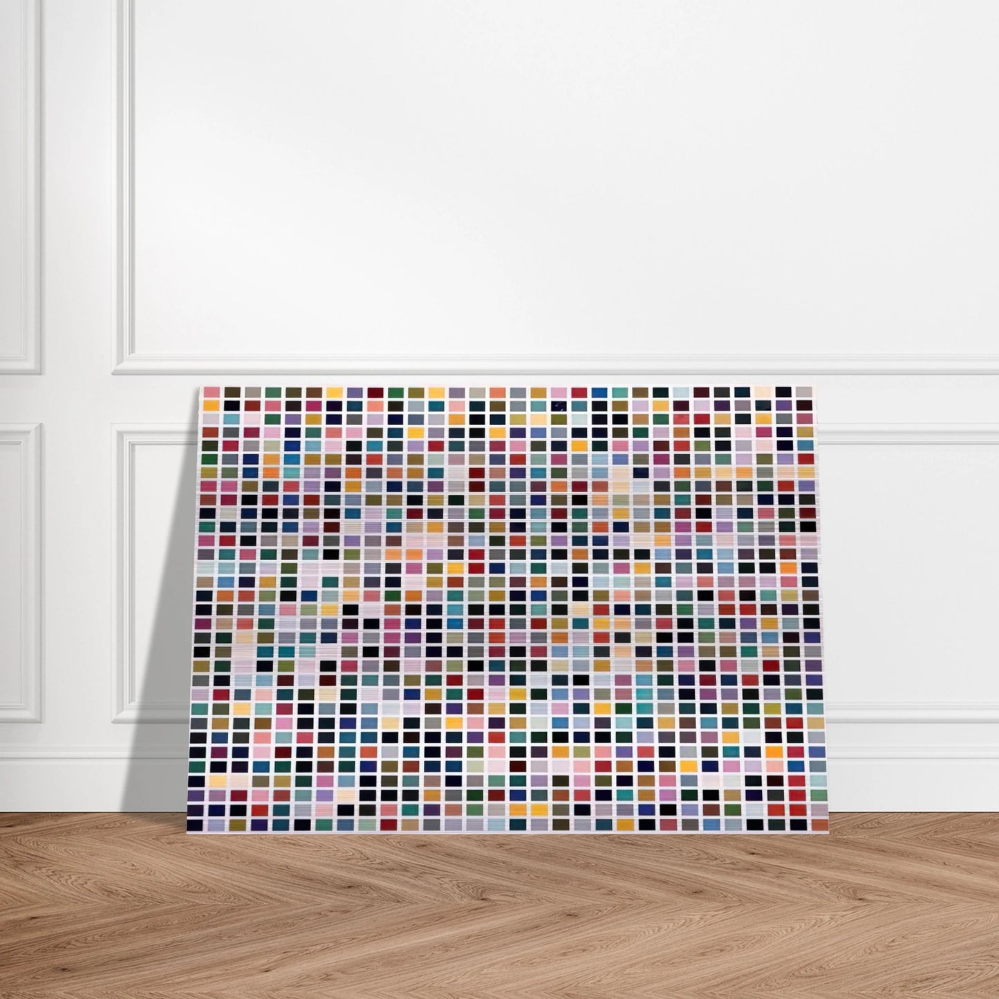 1024 COLOURS 1973 - Gerhard Richter Brushed Aluminum Print - 70x100 cm / 28x40 inches | Gerhard Richter Aluminum Print | Gerhard Richter Prints