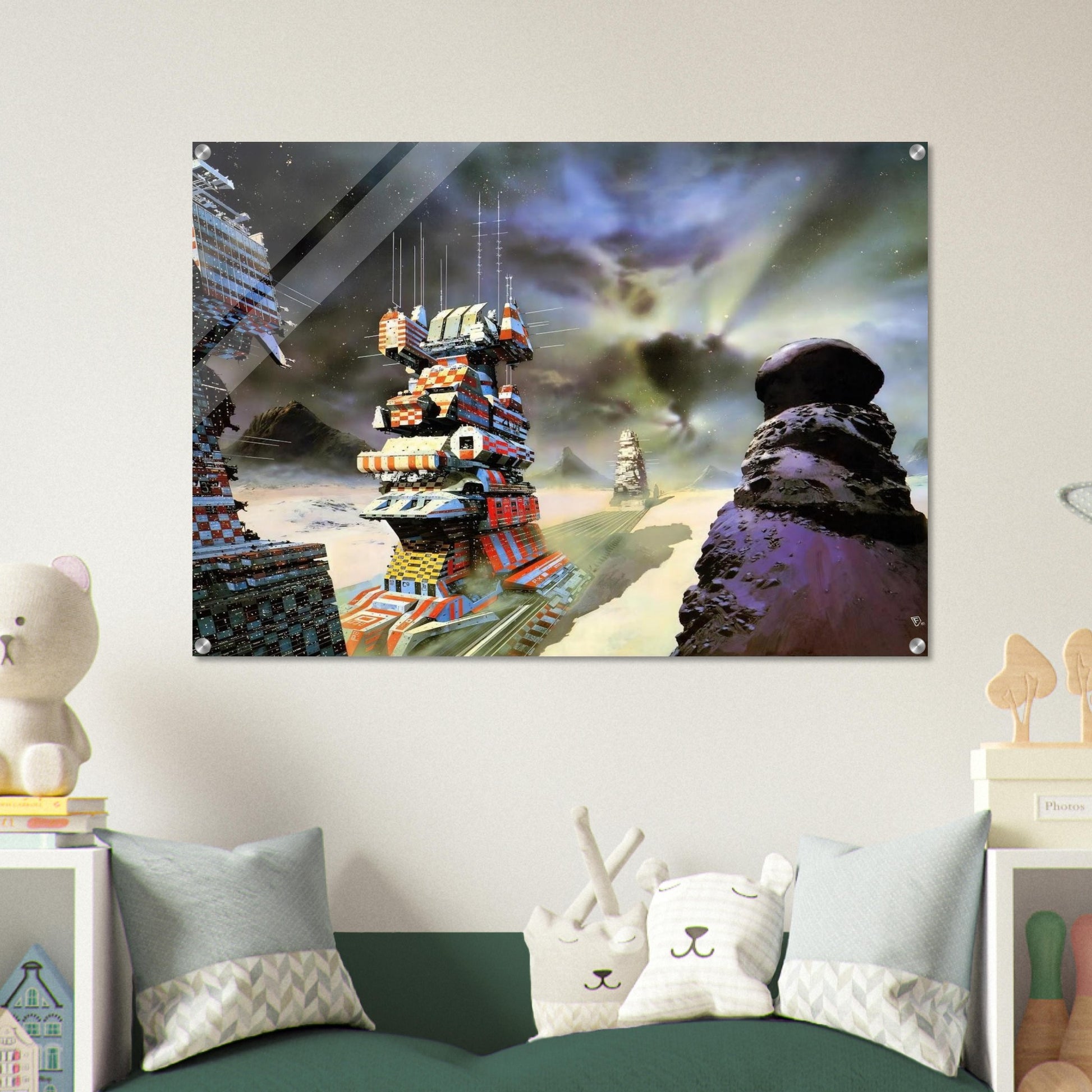 Chris Foss - Chris Foss Acrylic Print - 70x100 cm / 28x40″ inches