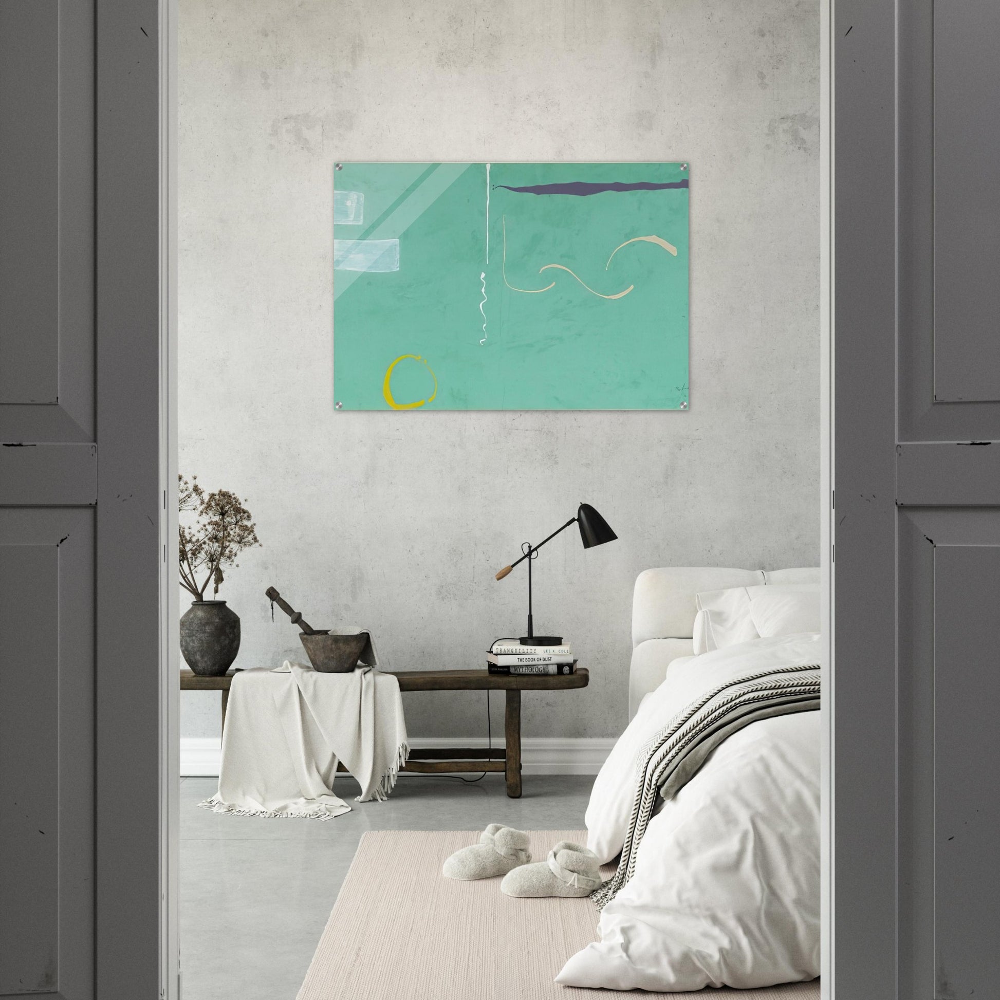 Tahiti - 1989 - Helen Frankenthaler Acrylic Print - 70x100 cm / 28x40″ inches