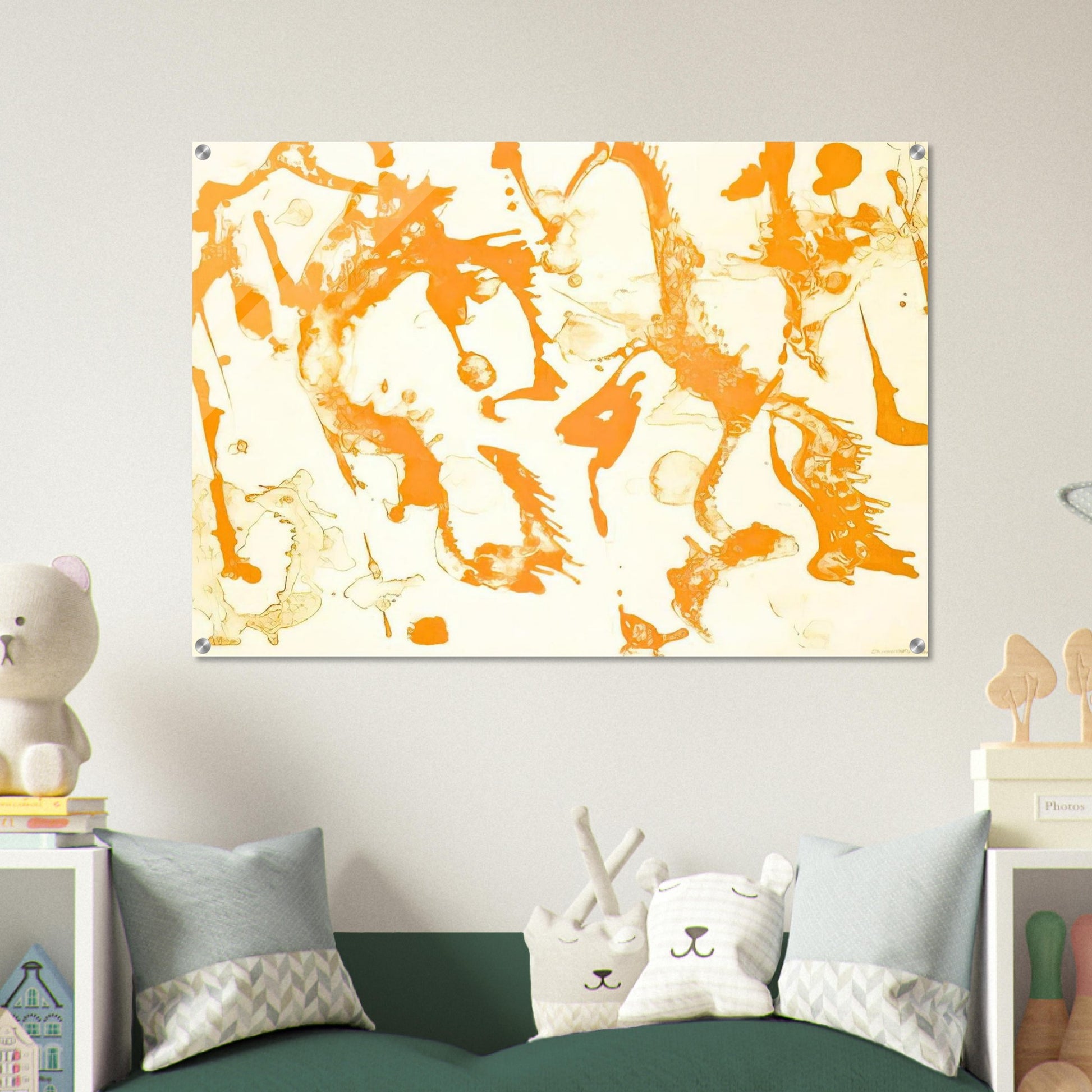 Gold Stone - Lee Krasner Acrylic Print - 70x100 cm / 28x40″ inches