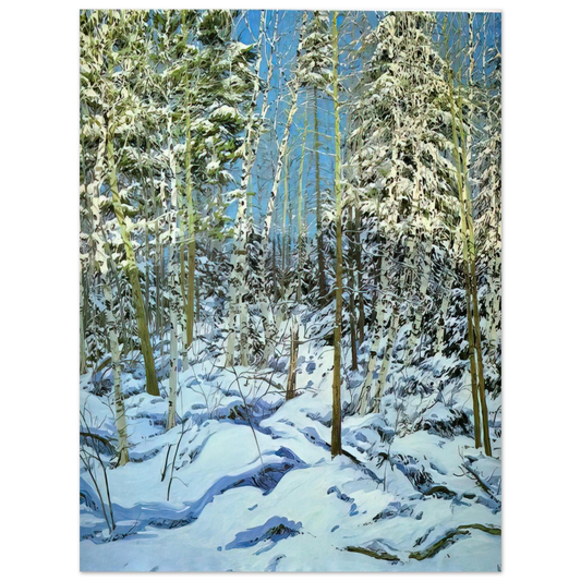 Neil Welliver - Shadow - Contemporary Realism  75x100 cm / 30x40inches Fine Art Poster