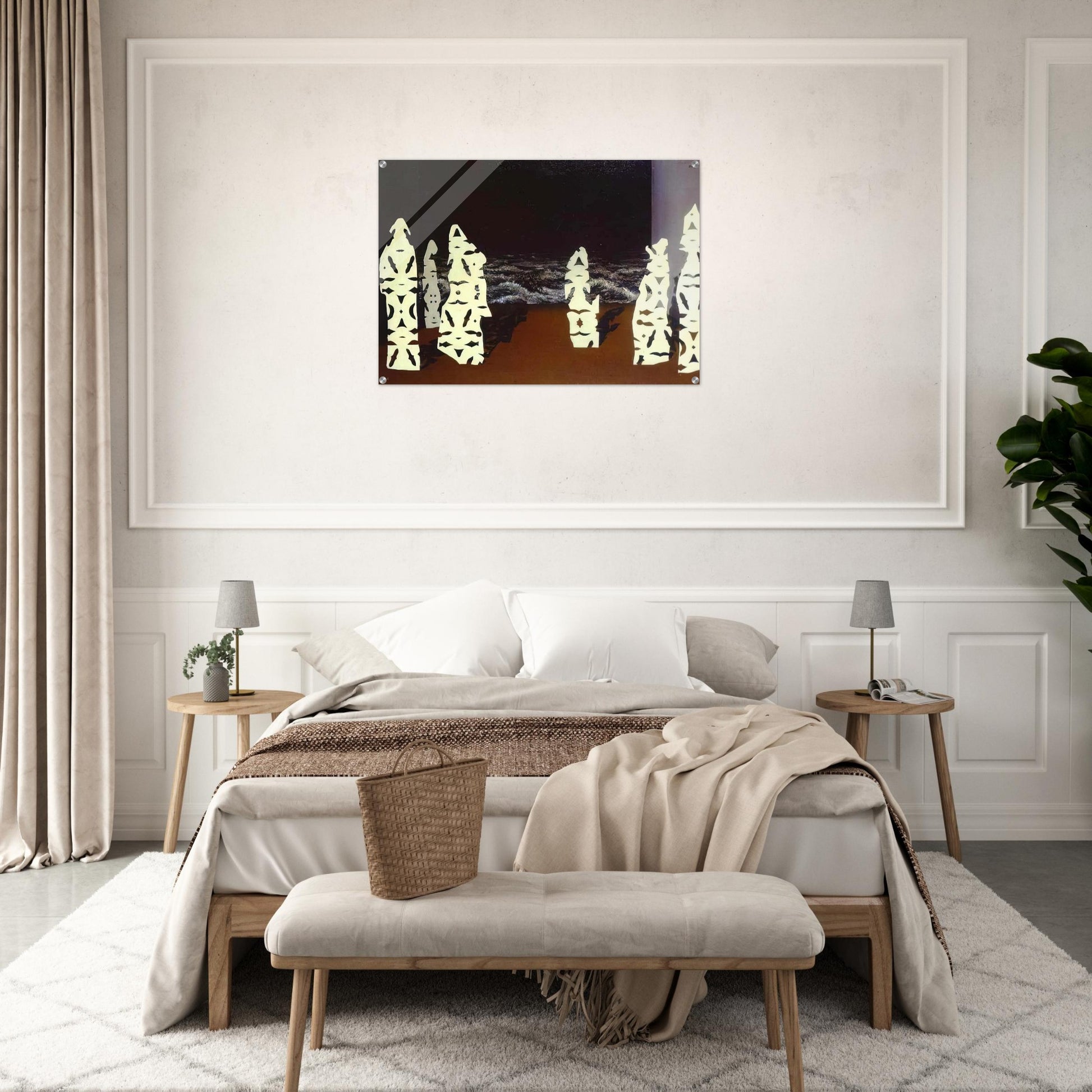 THE FINERY OF THE STORM 1927 - Rene Magritte Acrylic Print - 70x100 cm / 28x40″ inches | Rene Magritte Wall Art | Rene Magritte Prints