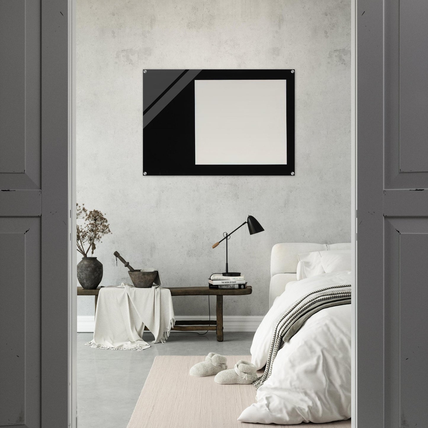 Rectangle from the series Line Form Color - Ellsworth Kelly Acrylic Print - 70x100 cm / 28x40″ inches