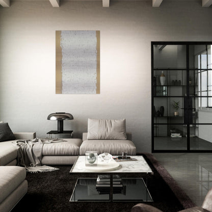 Enter - Robert Ryman Brushed Aluminum Print - 70x100 cm / 28x40 inches | Robert Ryman Aluminum Print | Robert Ryman Prints