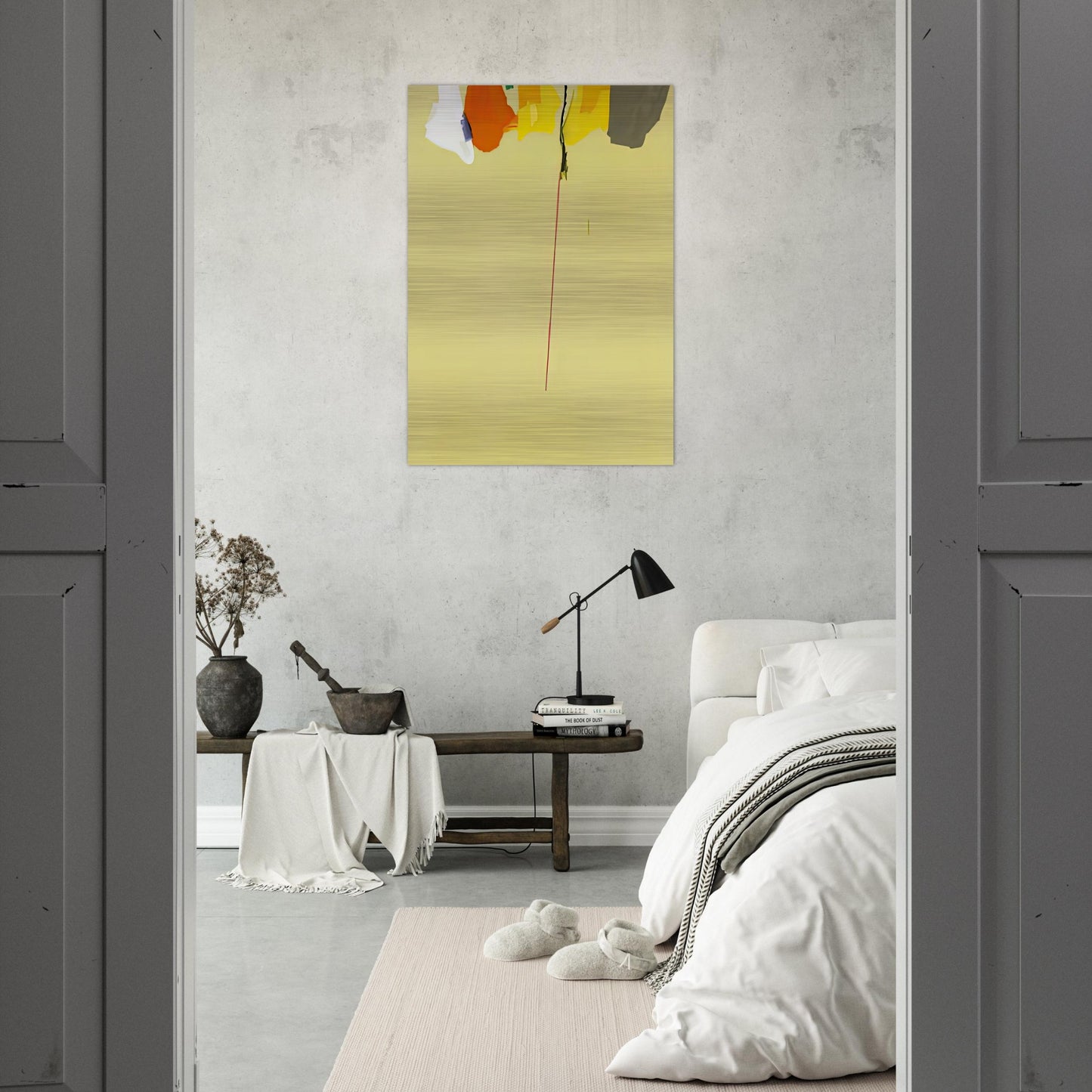 Rapunzel, 1974- - Helen Frankenthaler Brushed Aluminum Print - 70x100 cm / 28x40 inches | Helen Frankenthaler Aluminum Print | Helen Frankenthaler Prints