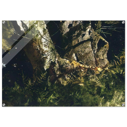 VIRGIN BIRCH 1982 - Andrew Wyeth Acrylic Print - 70x100 cm / 28x40″ inches