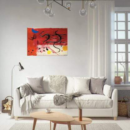 UNTITLED 1953 - Alexander Calder Brushed Aluminum Print - 70x100 cm / 28x40 inches | Alexander Calder Aluminum Print | Alexander Calder Prints