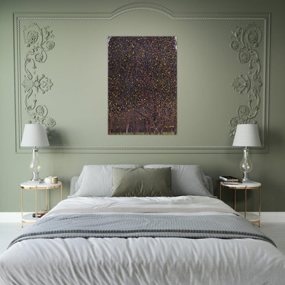 PEAR TREE 1903 - Gustav Klimt Brushed Aluminum Print - 70x100 cm / 28x40 inches | Gustav Klimt Aluminum Print | Gustav Klimt Prints