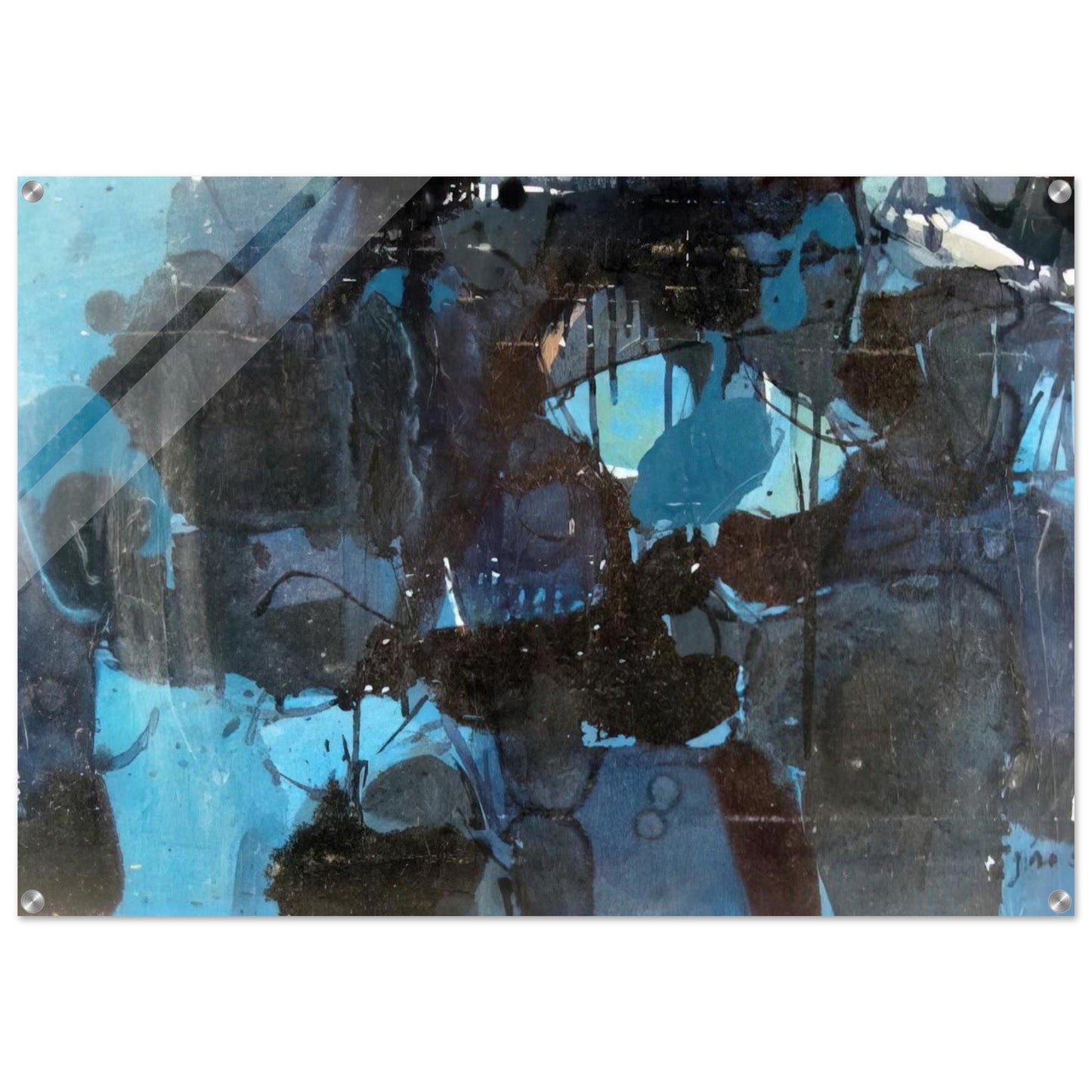 Untitled - 1950 - Jiro Yoshihara Acrylic Print - 70x100 cm / 28x40″ inches