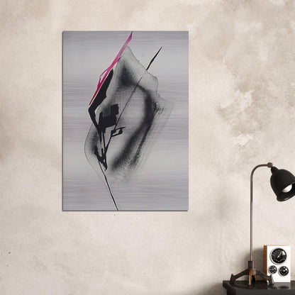 Transparent Shadow - Abstract Expressionism - Toko Shinoda Brushed Aluminum Print - 70x100 cm / 28x40 inches | Toko Shinoda Aluminum Print | Toko Shinoda Prints