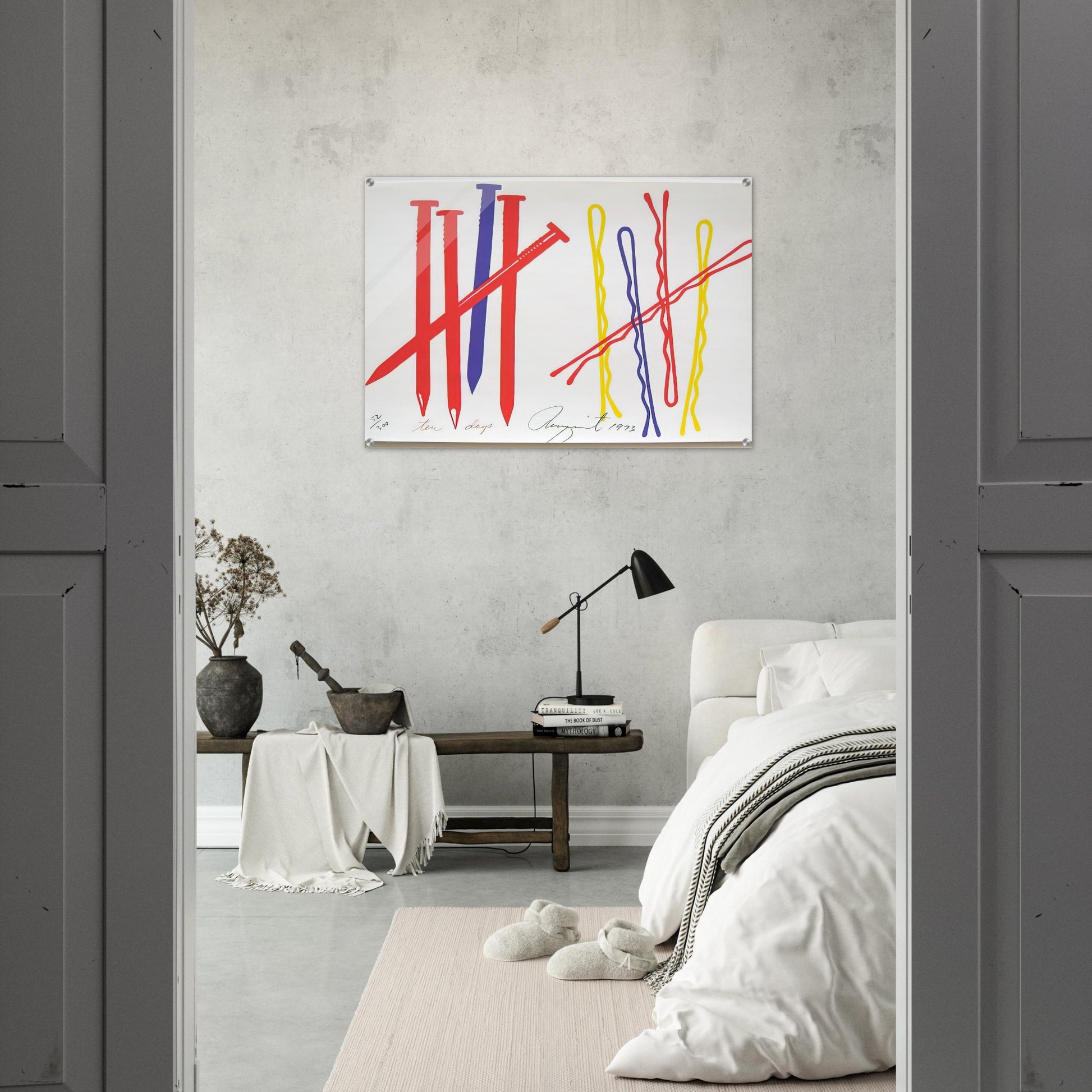 Ten Days - James Rosenquist Acrylic Print - 70x100 cm / 28x40″ inches
