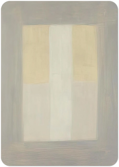 Desert Rain By Agnes Martin Pack of 10 Post Cards | Agnes Martin Post Cards | A6 (10.5 x 14.8 cm) - 4.1 x 5.8 inches