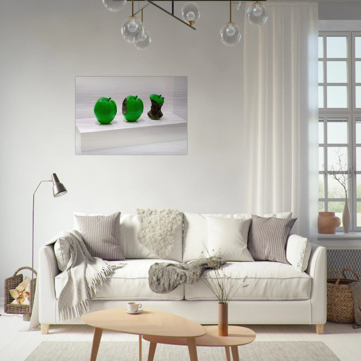 2 Minutes, 33 Seconds - 1990 - Billy Apple Brushed Aluminum Print - 70x100 cm / 28x40 inches | Billy Apple Aluminum Print | Billy Apple Prints