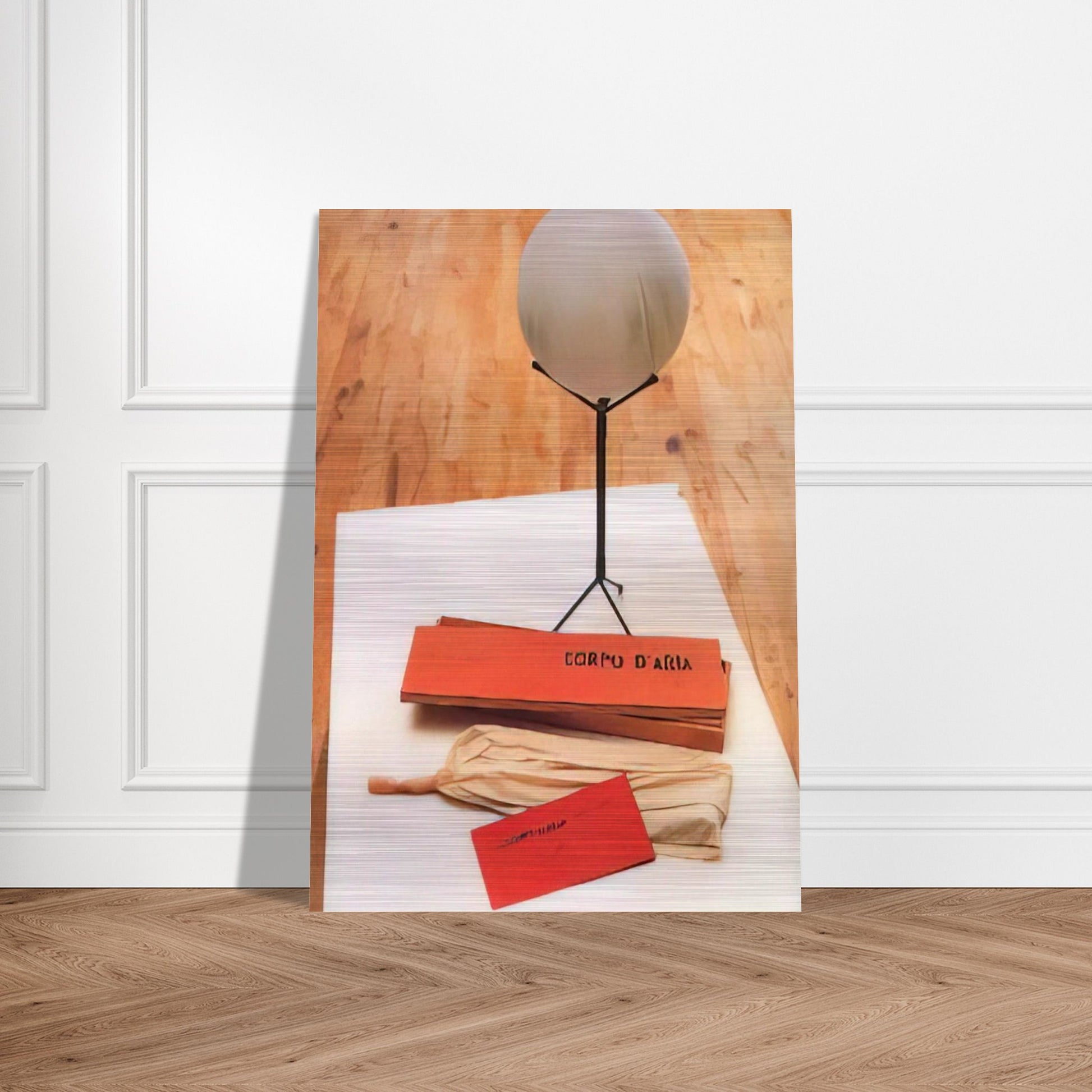 Body of Air - Piero Manzoni Brushed Aluminum Print - 70x100 cm / 28x40 inches | Piero Manzoni Aluminum Print | Piero Manzoni Prints