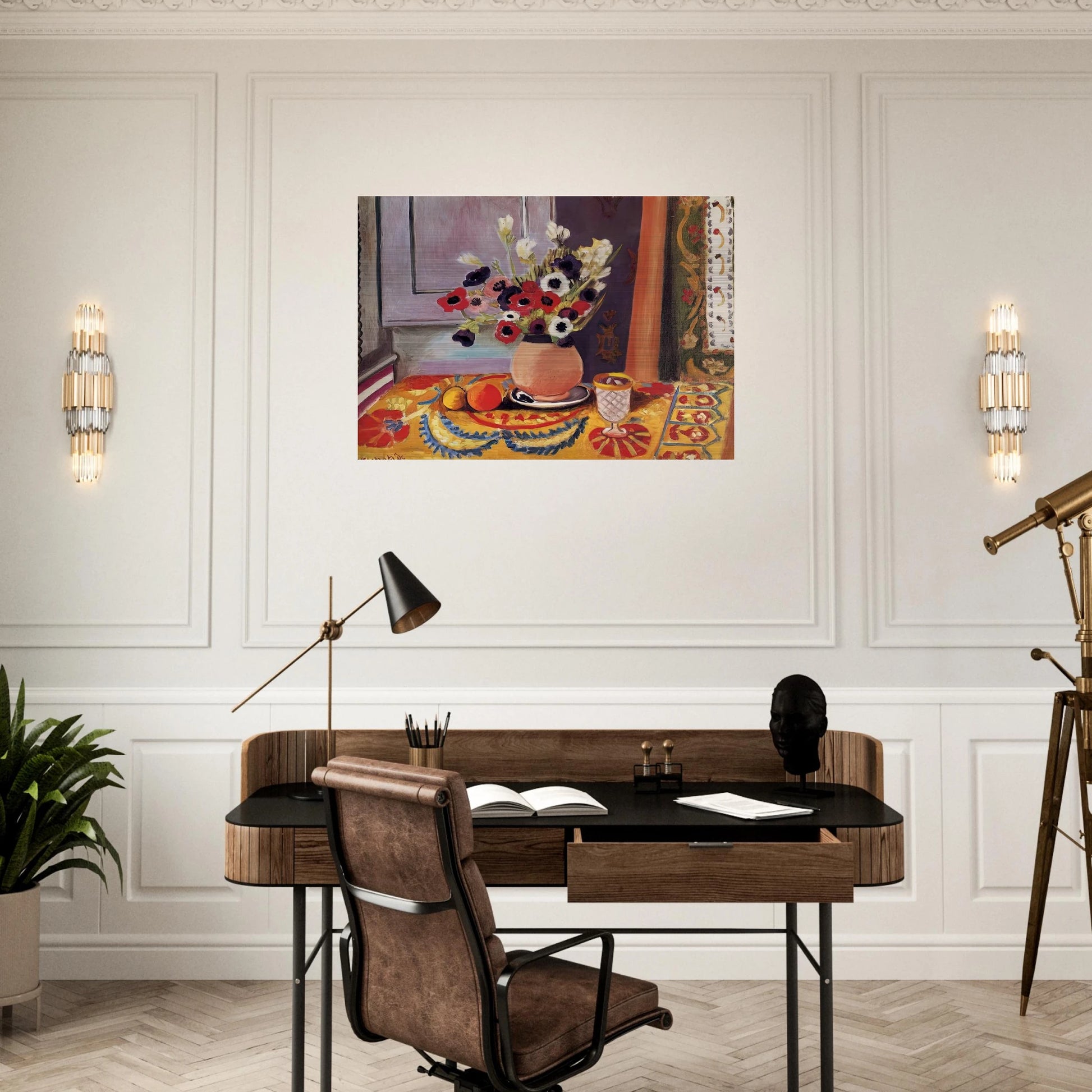 STILL LIFE 4 - Henri Matisse Brushed Aluminum Print - 70x100 cm / 28x40 inches | Henri Matisse Aluminum Print | Henri Matisse Prints