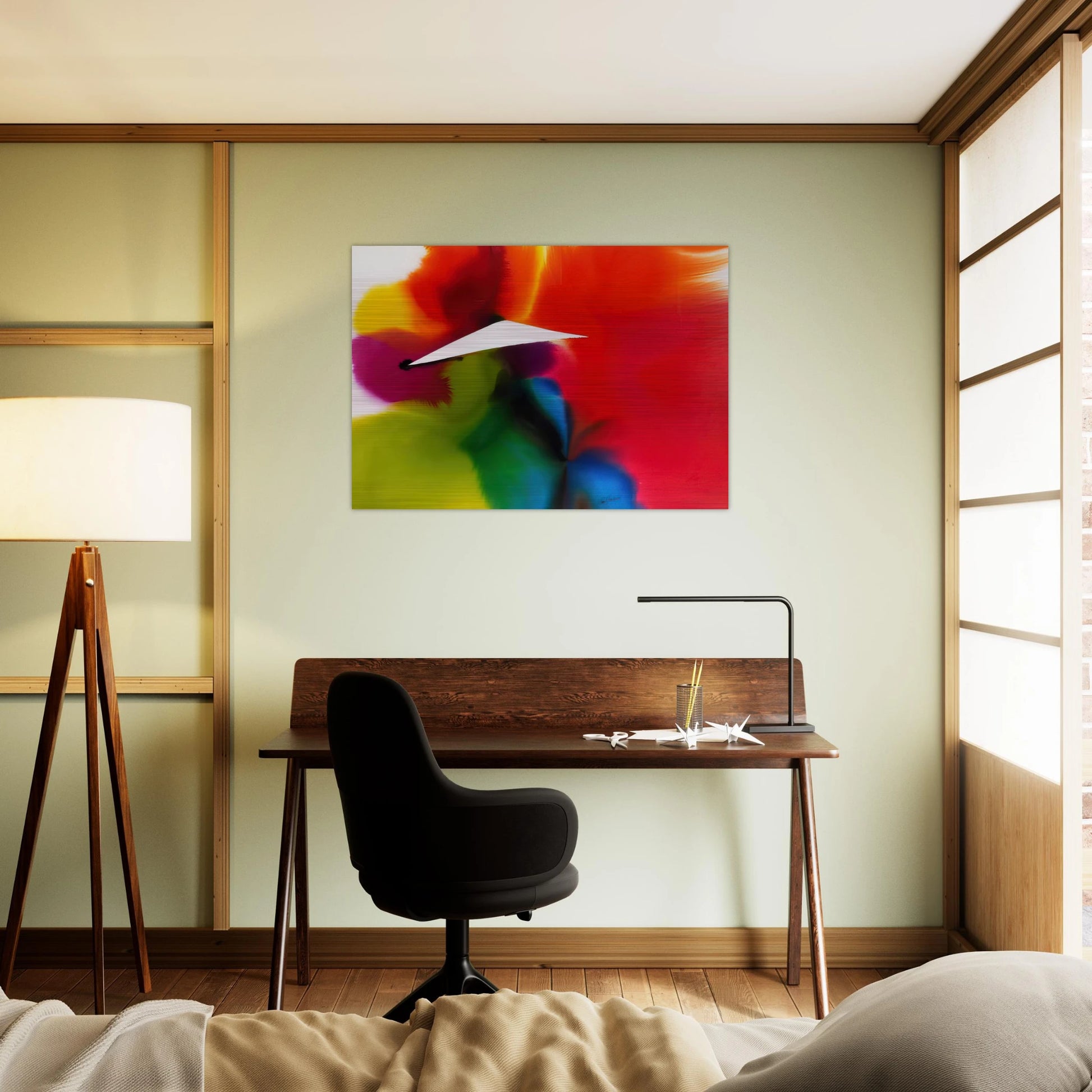 Phenomena French West Indies - Paul Jenkins Brushed Aluminum Print - 70x100 cm / 28x40 inches | Paul Jenkins Aluminum Print | Paul Jenkins Prints