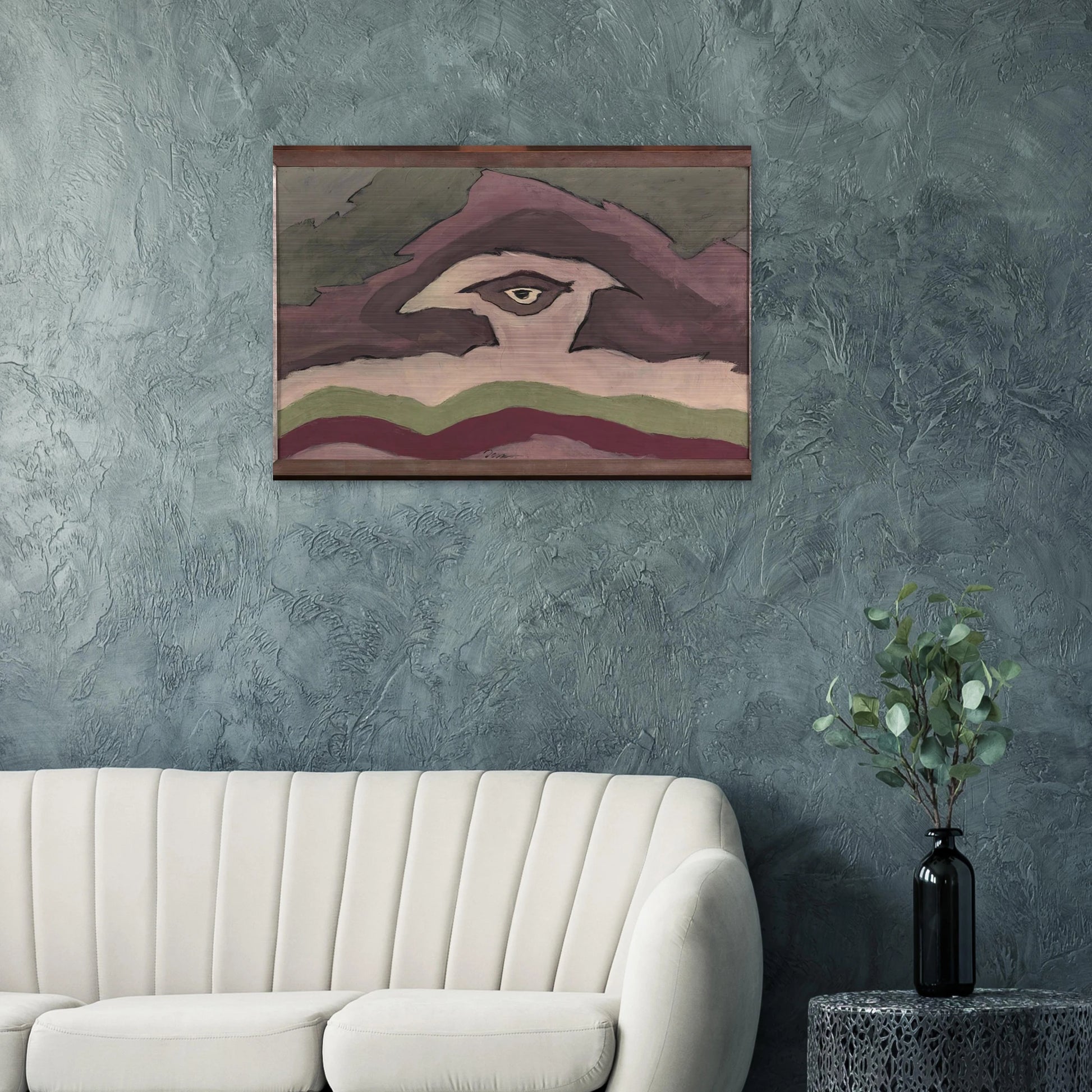 Storm Clouds - 1935 - Arthur Dove Brushed Aluminum Print - 70x100 cm / 28x40 inches | Arthur Dove Aluminum Print | Arthur Dove Prints
