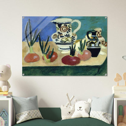 THE RED ONIONS 1906 - Henri Matisse Acrylic Print - 70x100 cm / 28x40″ inches
