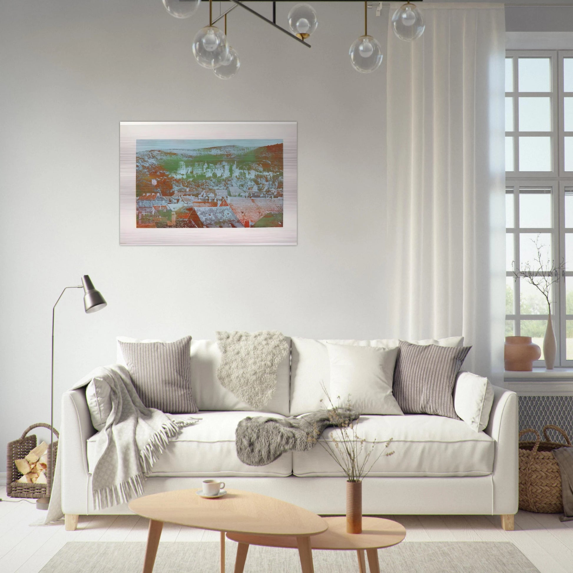 Heidelberg - 1970 - Dieter Roth Brushed Aluminum Print - 70x100 cm / 28x40 inches | Dieter Roth Aluminum Print | Dieter Roth Prints