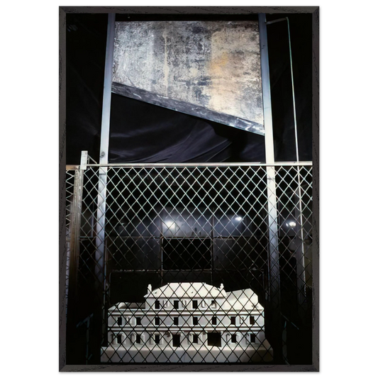 CELL CHOISY 1993 - Louise Bourgeois 70x100 cm / 28x40 inches Framed Art Print – Black Wooden Frame
