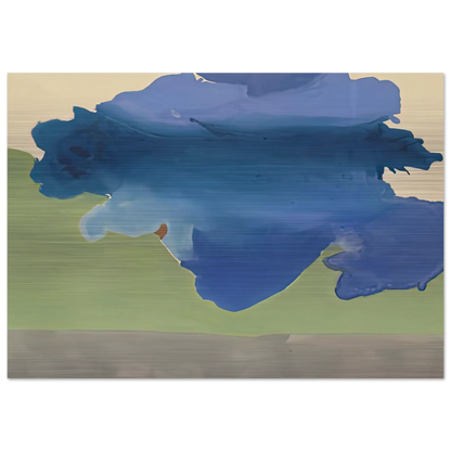 The Bay, 1963- - Helen Frankenthaler Brushed Aluminum Print - 70x100 cm / 28x40 inches | Helen Frankenthaler Aluminum Print | Helen Frankenthaler Prints