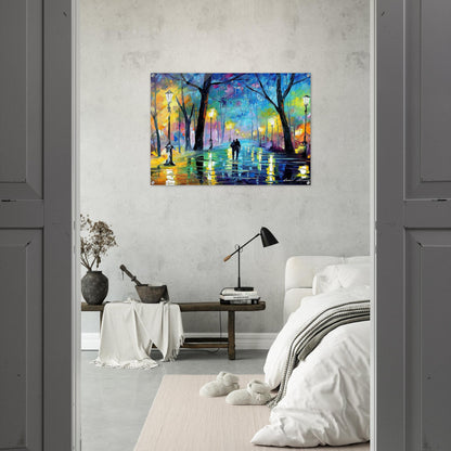 Leonid Afremov - Leonid Afremov Acrylic Print - 70x100 cm / 28x40″ inches