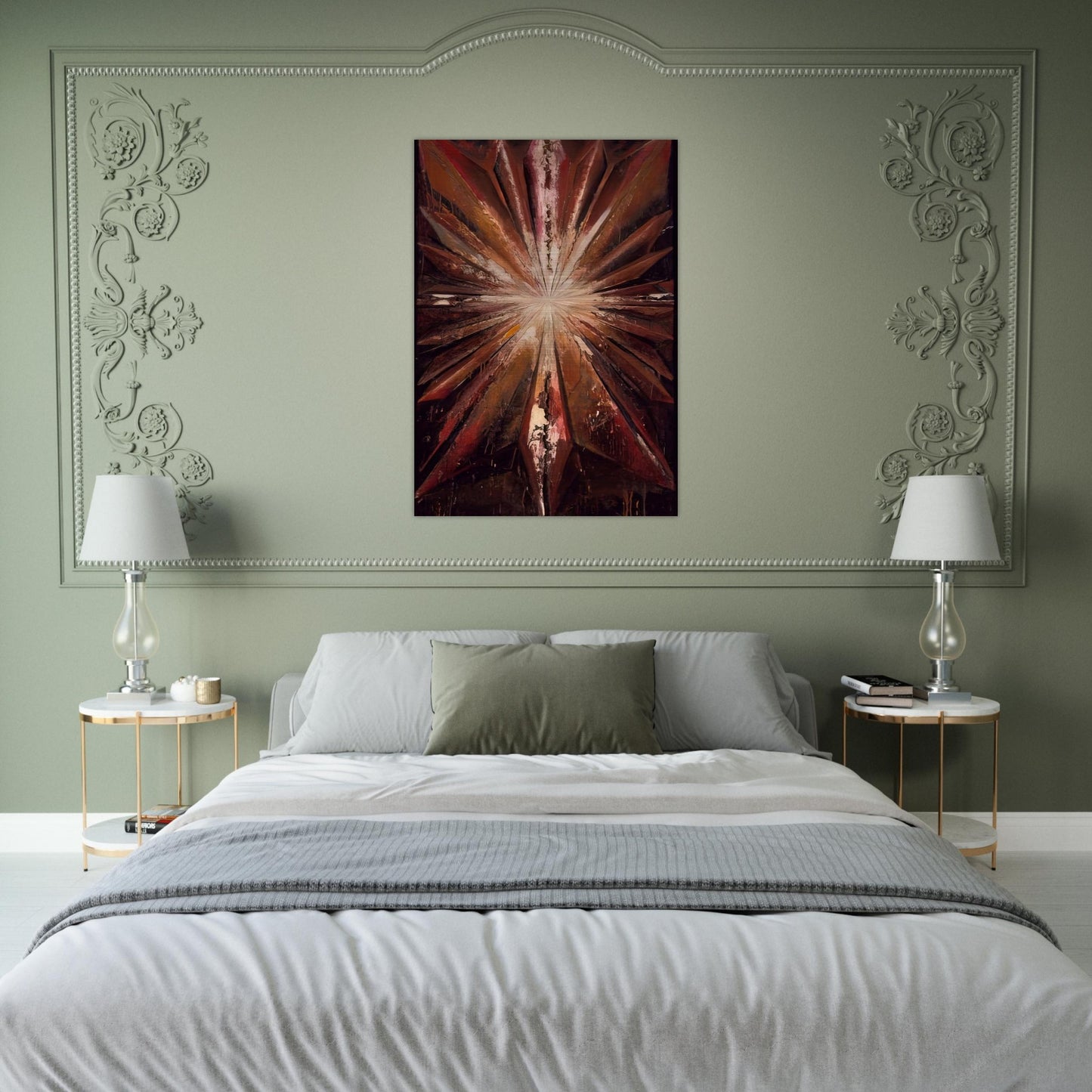 Jay DeFeo/BIG/The Jewel - Jay DeFeo Brushed Aluminum Print - 70x100 cm / 28x40 inches | Jay DeFeo Aluminum Print | Jay DeFeo Prints