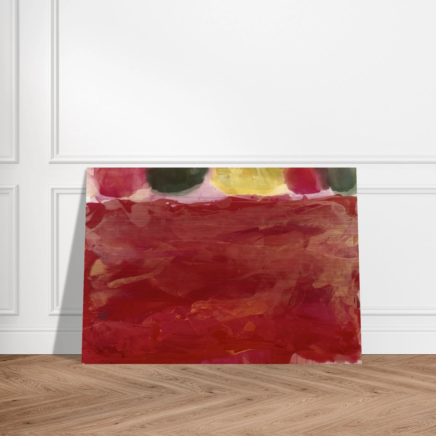 Parade - 1974 - Albert Irvin Brushed Aluminum Print - 70x100 cm / 28x40 inches | Albert Irvin Aluminum Print | Albert Irvin Prints