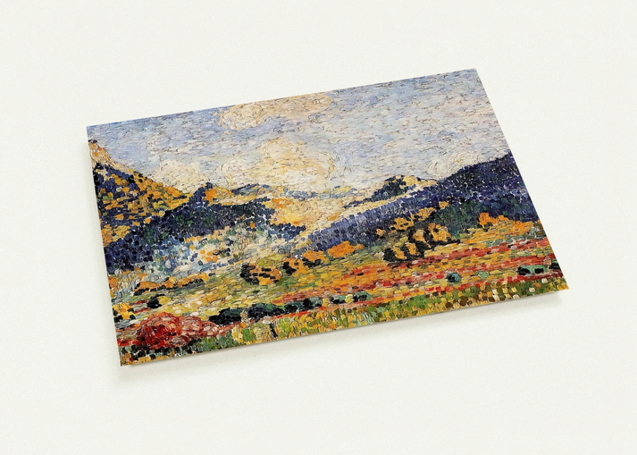 Les Petits, Montagnes Mauresques By Henri-Edmond Cross Pack of 10 Post Cards | Henri-Edmond Cross Post Cards | A6 (10.5 x 14.8 cm) - 4.1 x 5.8 inches
