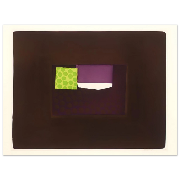 Howard Hodgkin - Interior Day - 1974  75x100 cm / 30x40inches Fine Art Poster