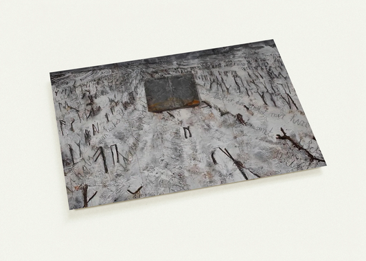 BLACK FLAKES 2006 By Anselm Kiefer Pack of 10 Post Cards | Anselm Kiefer Post Cards | A6 (10.5 x 14.8 cm) - 4.1 x 5.8 inches