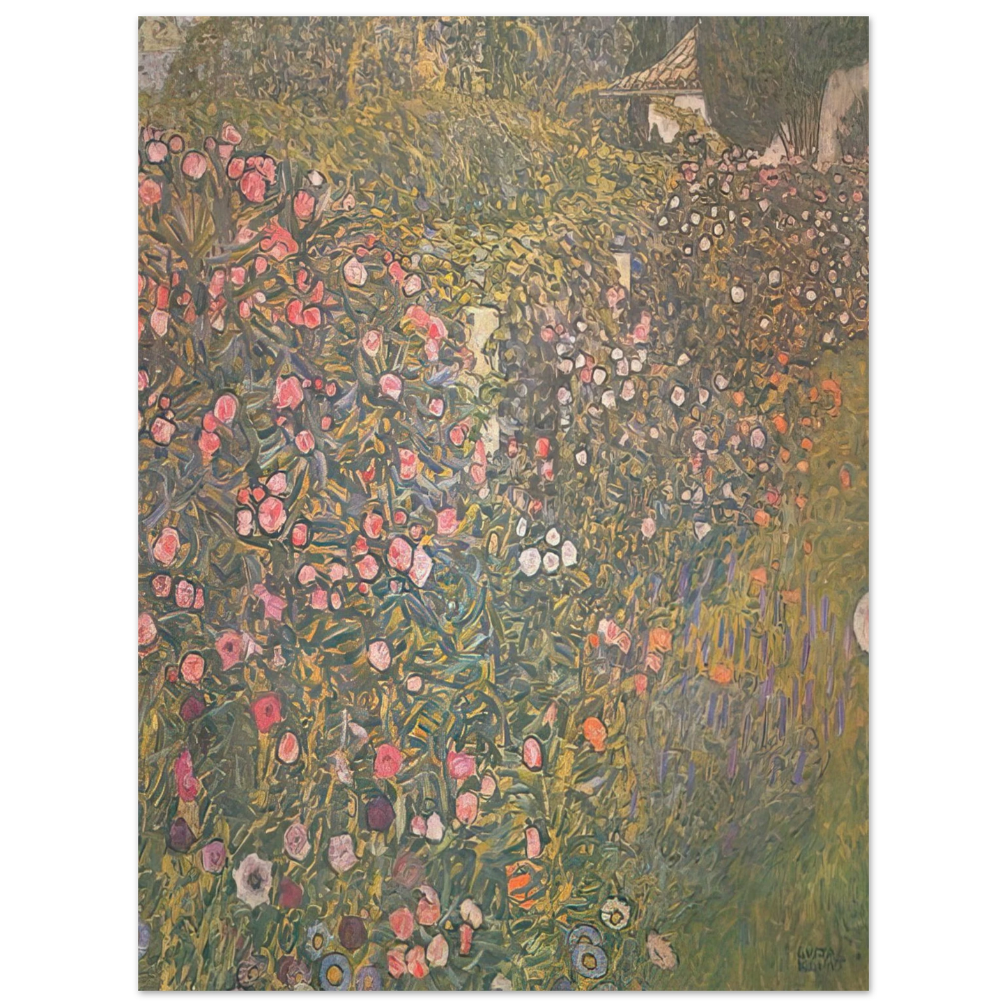 Gustav Klimt - ITALIAN HORTICULTURAL LANDSCAPE  75x100 cm / 30x40inches Fine Art Poster