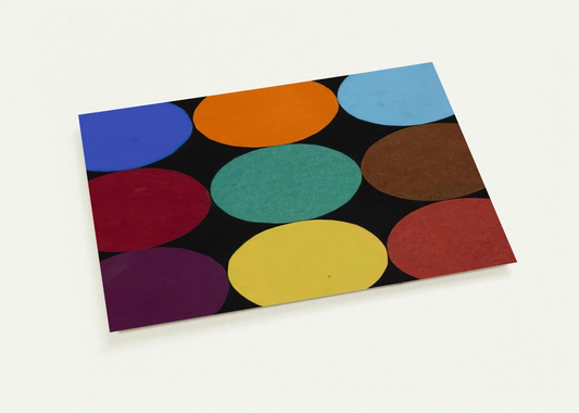 Nine Colors By Ellsworth Kelly Pack of 10 Post Cards | Ellsworth Kelly Post Cards | A6 (10.5 x 14.8 cm) - 4.1 x 5.8 inches