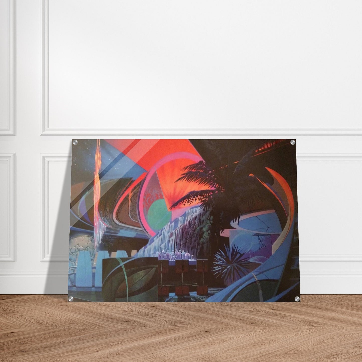 Syd Mead - Syd Mead Acrylic Print - 70x100 cm / 28x40″ inches