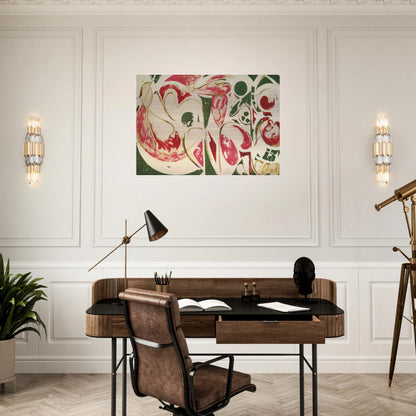 The Sun Woman II - Lee Krasner Brushed Aluminum Print - 70x100 cm / 28x40 inches | Lee Krasner Aluminum Print | Lee Krasner Prints